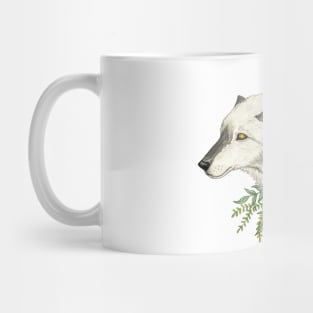 Plant Loving Wolf Mug